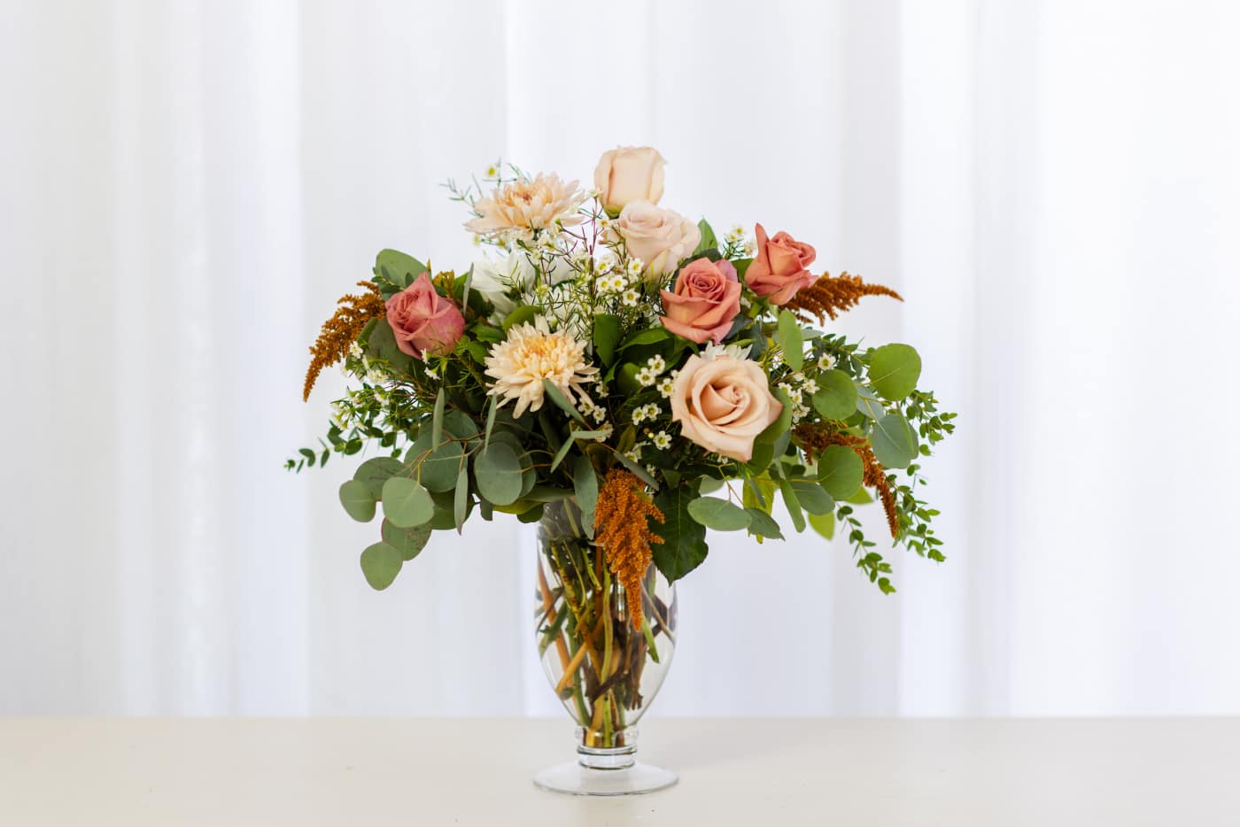 Chai Latte Collection - Signature Size Vase Arrangement