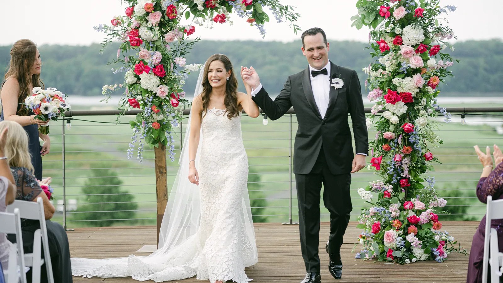 Roses On Wedding Day