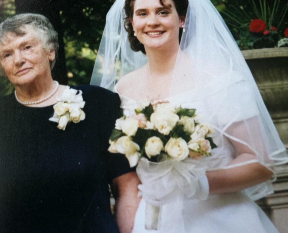 Sybil Coupar and Jennifer Morris, June of 1996