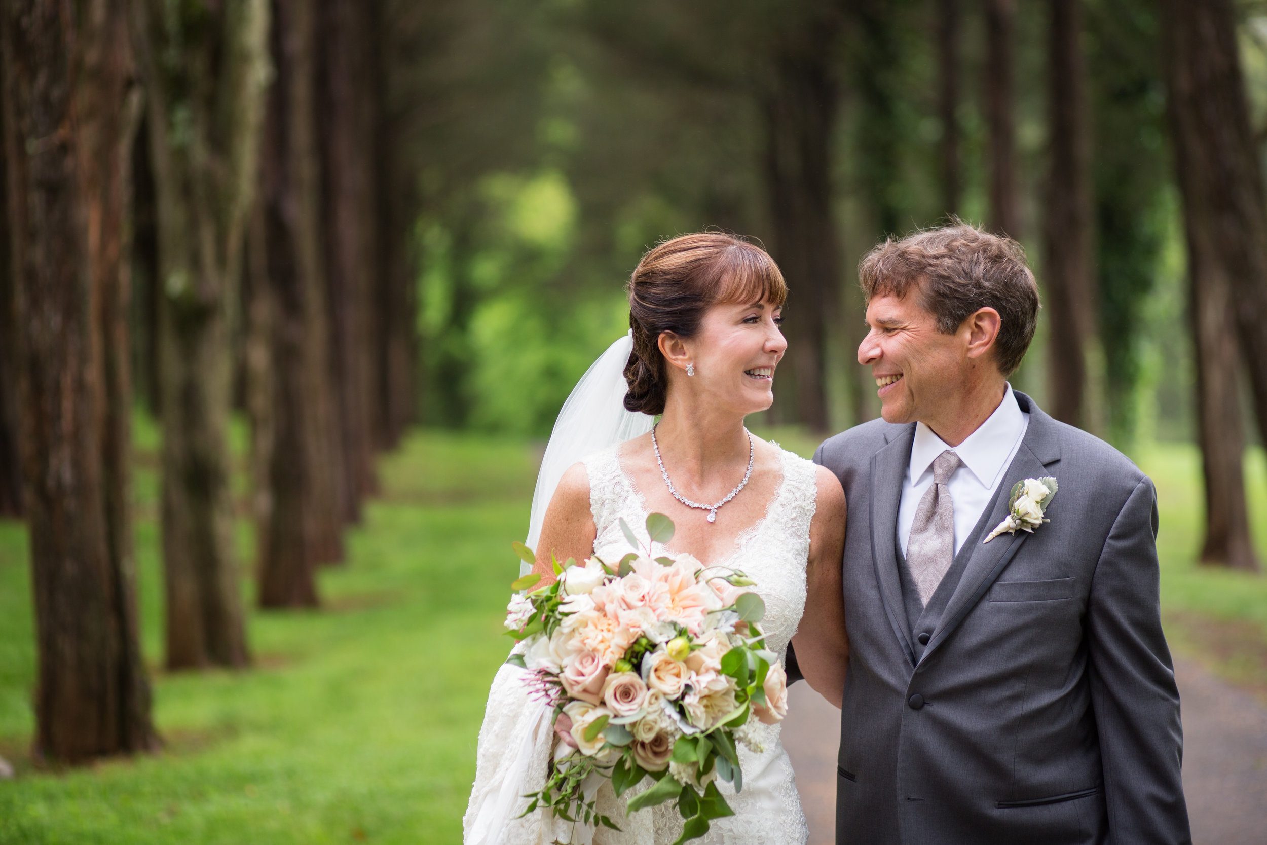 Second wedding flowers