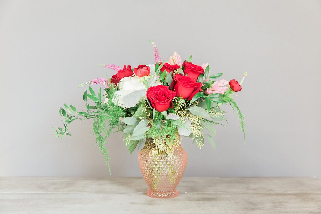 "Je t'aime" with Ranunculus