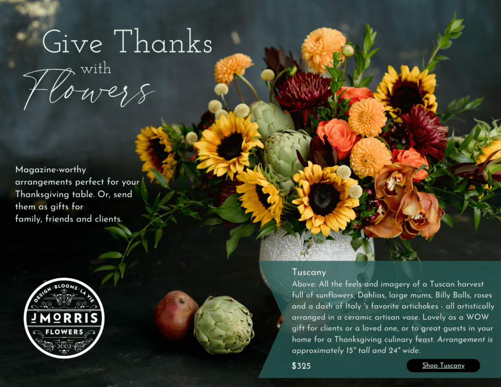 Give Thanks with Flowers
