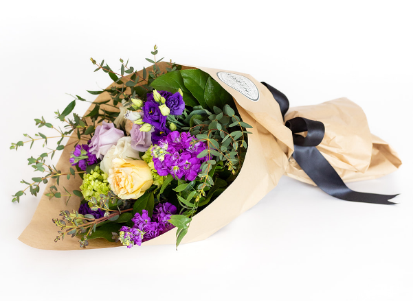 JMorris_Florals_Purple Wrapped Bouquet2-1